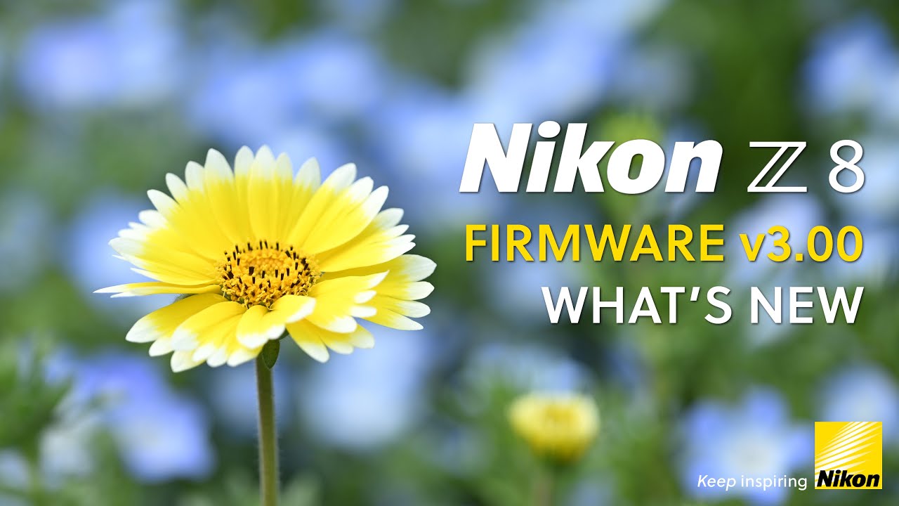 Nikon Z8 | Verso do firmware 3.00 | Novidades