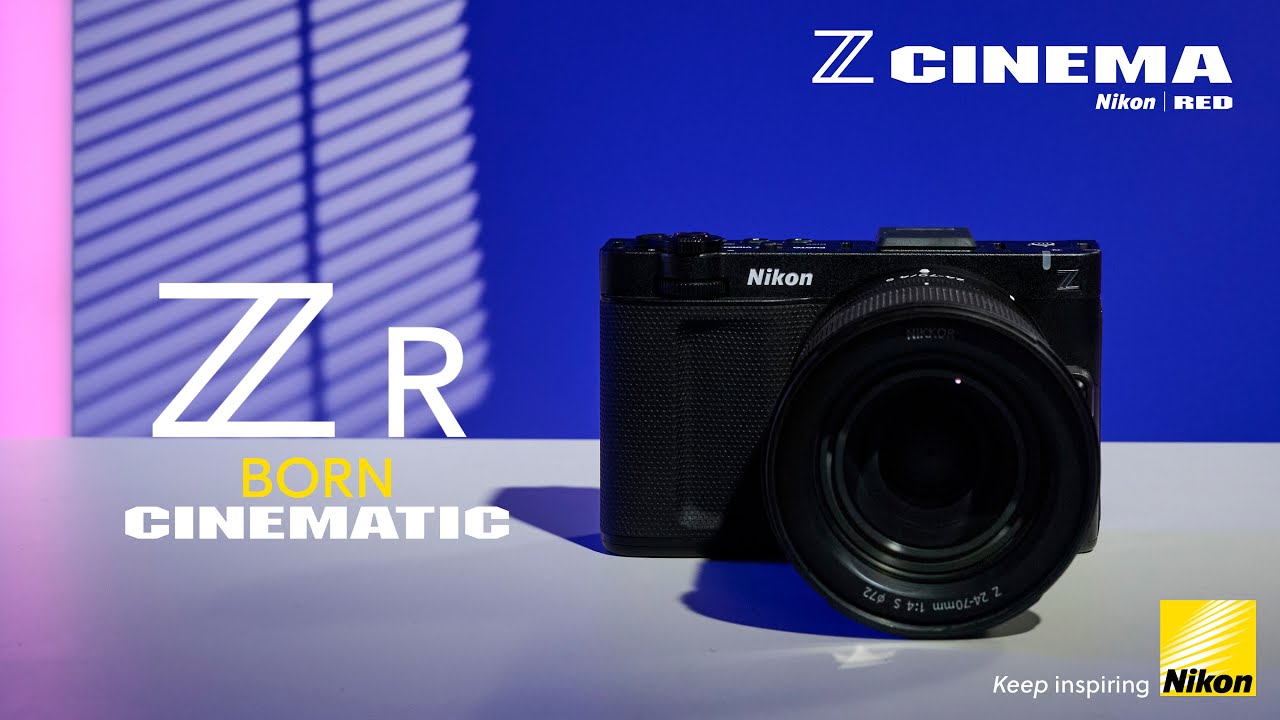 Nikon ZR | A primeira cmara cinematogrfica multifuncional da Nikon | RED