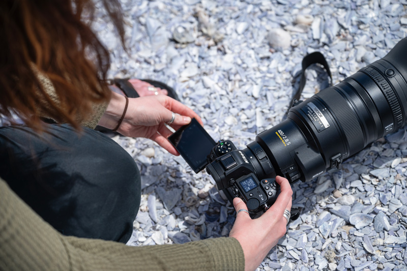 Objectiva NIKKOR Z 400mm f/2.8 S TC VR S numa Nikon Z6III