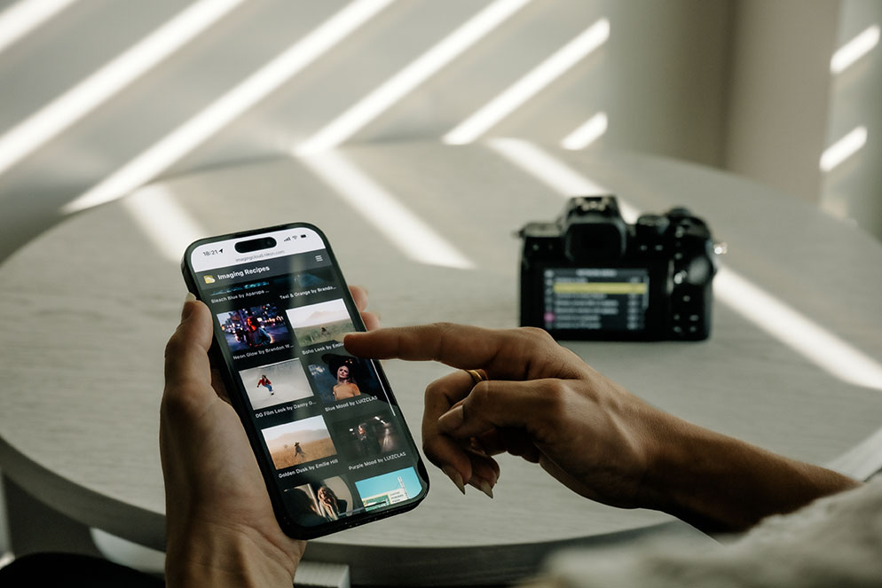 A Nikon Imaging Cloud permite-lhe aceder aos Cloud Picture Controls, tamb�m conhecidos como Image Recipes, que pode descarregar para a sua c�mara sem espelho compat�vel.