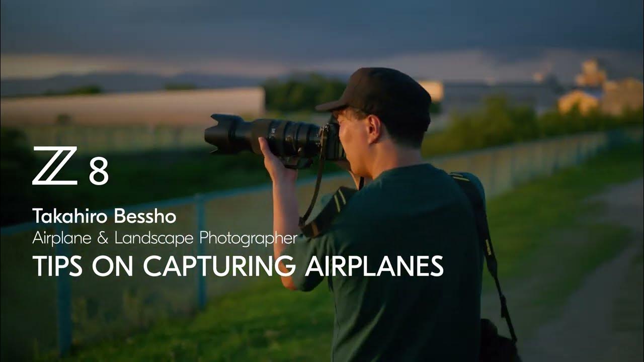 Nikon Z 8 | Dicas e t�cnicas para fotografar avi�es com Takahiro Bessho