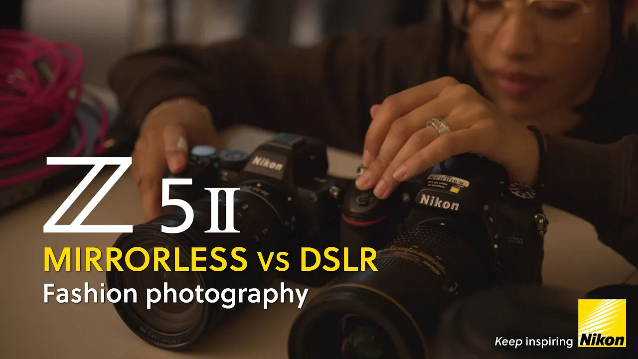Nikon Z 5II | Fotografia de moda com Nwaka Okparaeke | C�maras mirrorless vs DSLR