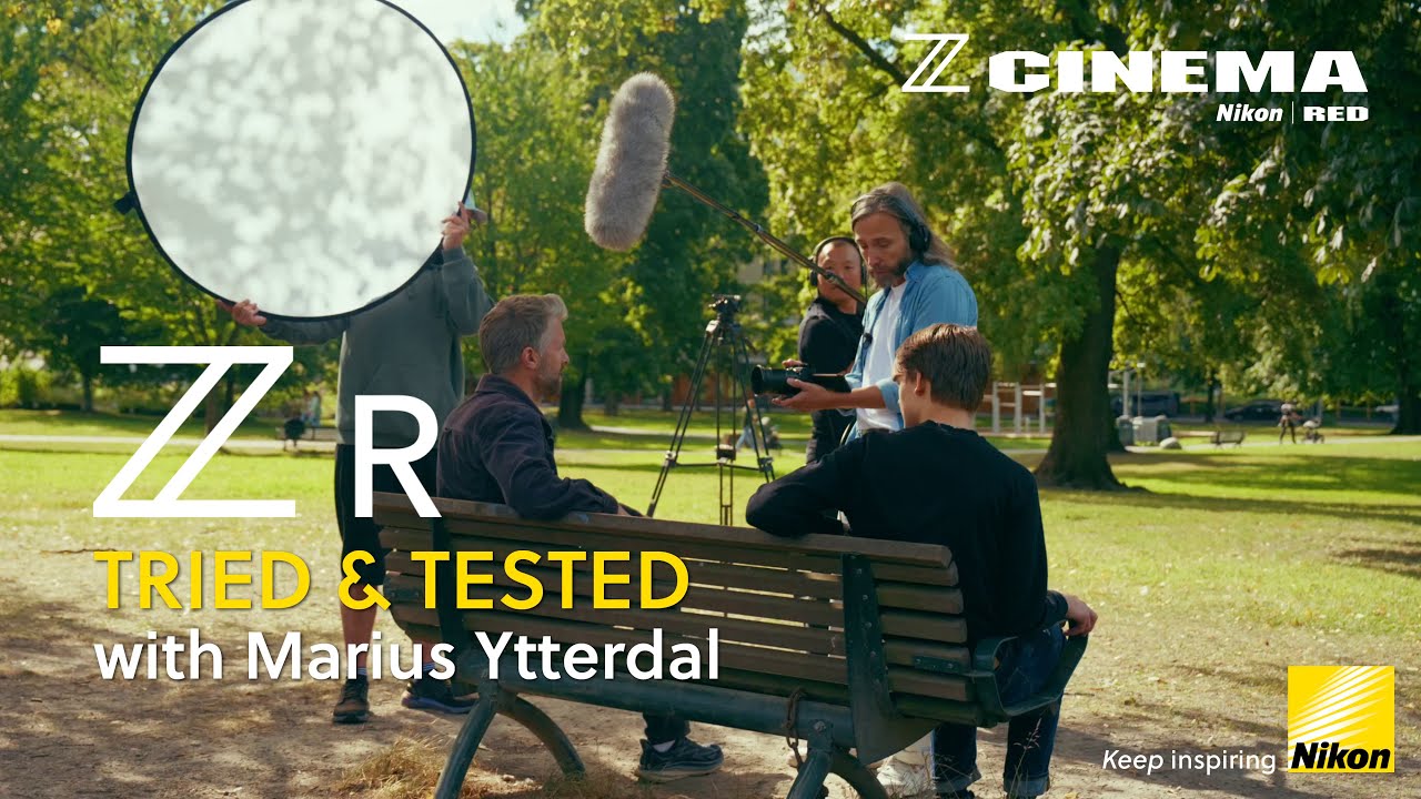 Nikon ZR | No est�dio com o designer de som Marius Ytterdal
