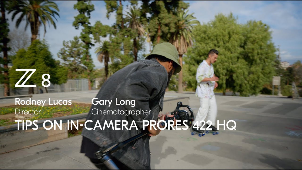 Nikon Z 8 | Dicas t�cnicas para gravar em ProRes 422 HQ diretamente na c�mara com Rodney Lucas e Gary Long