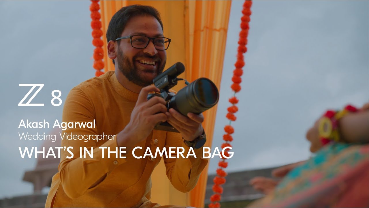 Nikon Z 8 | As melhores lentes para filmagem de casamentos com Akash Agarwal