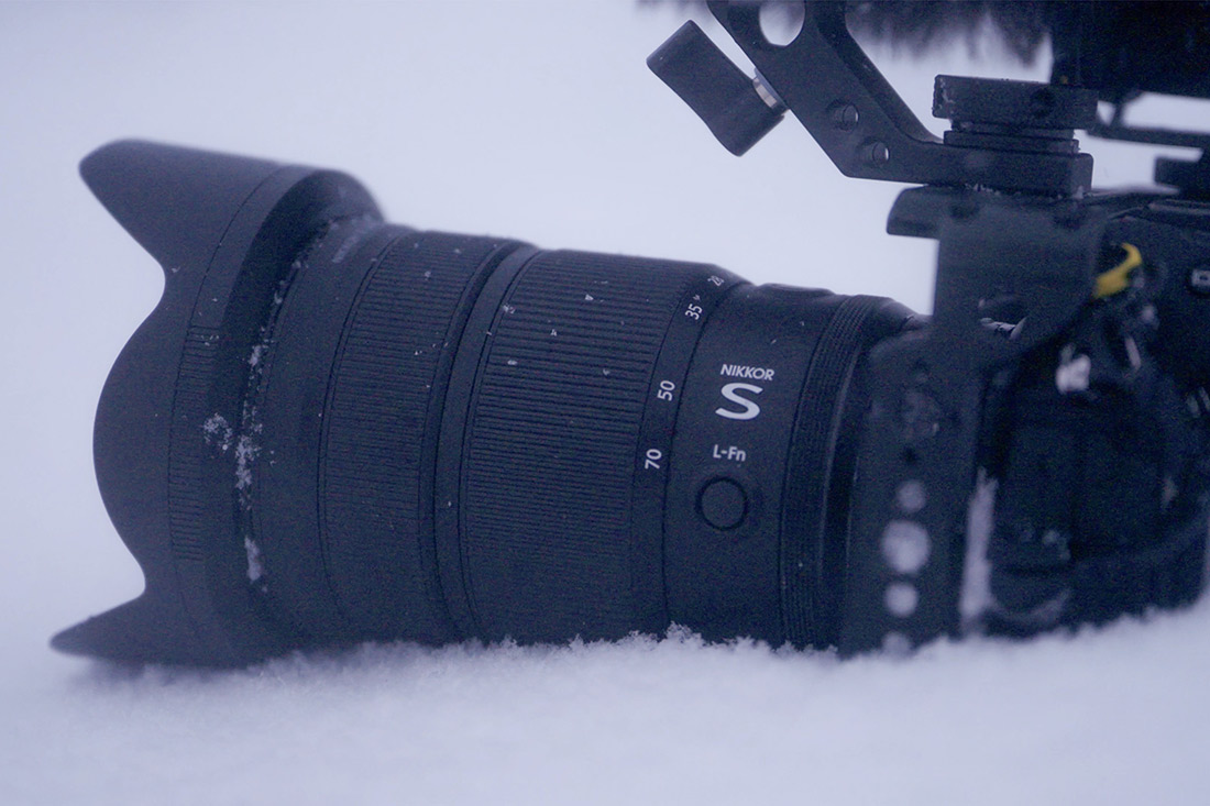 Para fot�grafos de aventura e atividades ao ar livre, como Norris Niman, o peso do equipamento � crucial, pelo que, com apenas 675g, a NIKKOR Z 24-70mm f/2.8 S II � a escolha perfeita.